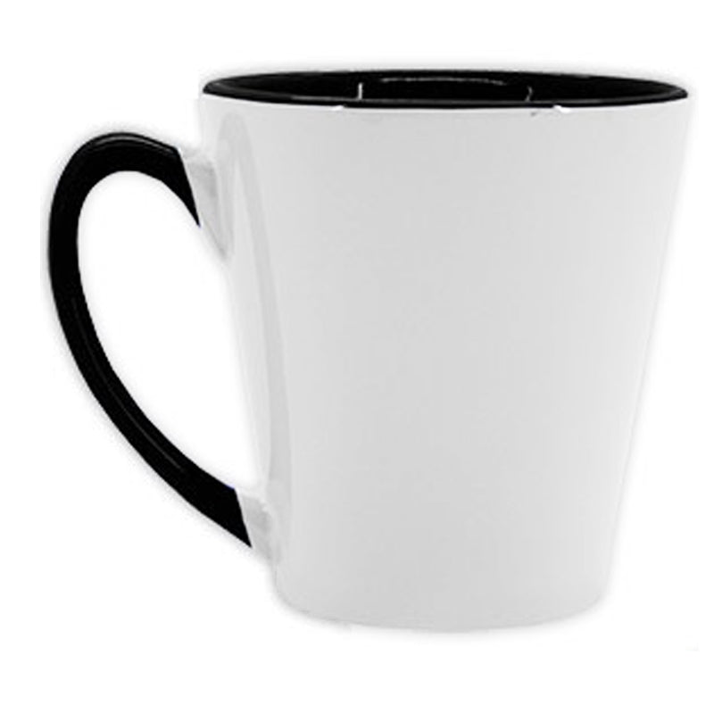 Taza cónica 12 onzas negra