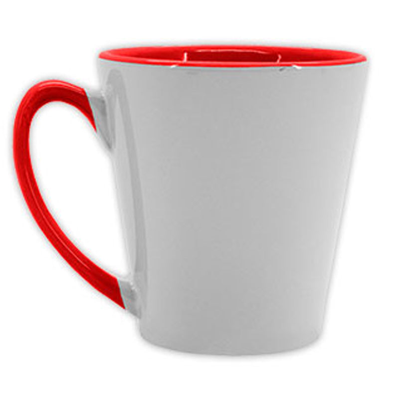 Taza cónica 12 onzas roja