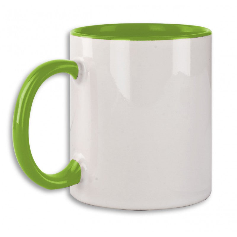 Taza personalizable verde claro