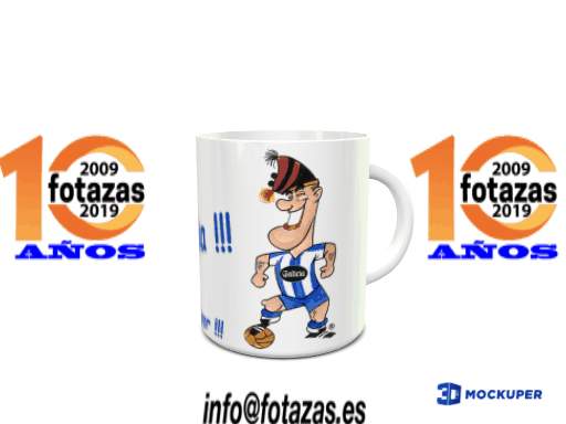 Taza "Soy deportivista"